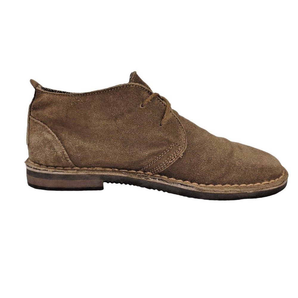 Gotcha Phoenix Men's Brown 90s Leather Chukka Boots Ankle Casual Shoes Size 10.5